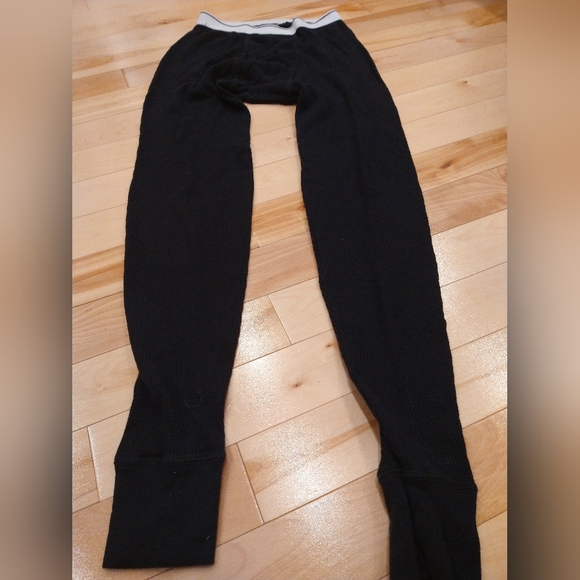 Small Athletic work black Underlayer pants - Picture 2 of 7